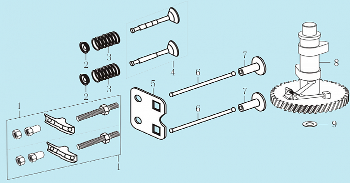 8 КЛАПАНА ГАЗОНОКОСИЛКА CHAMPION LM4122