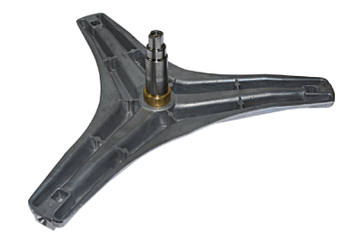 Крестовина барабана стиральной машины Midea, , Dexp, лучи 23,5см, вал 10,5см, d-30мм, под болт, код BWF5742WW, TG70-1229EDS, латунная втулка